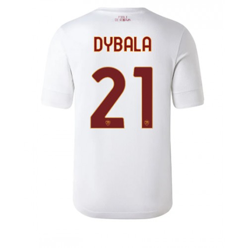 AS Roma Paulo Dybala #21 Bortedrakt 2022-23 Kortermet AS Roma Paulo Dybala #21 Bortedrakt 2022-23 Kortermet